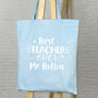 Personalised Best Teacher Or Teaching Assistant Bag, thumbnail 6 of 9