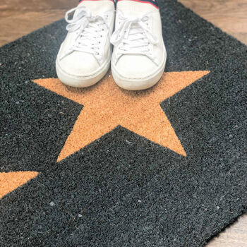 Extra Long Doormat With Three Stars, 2 of 2