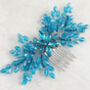 Blue Bow Crystal Headpiece, thumbnail 2 of 5