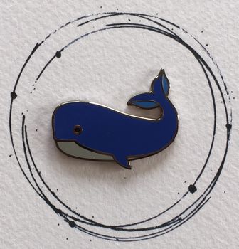 Whale Enamel Pin, 2 of 5