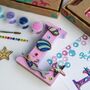 Personalised Paint Your Own Mermaid Wooden Letter, thumbnail 1 of 7