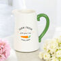 Farm Fresh Flower Vase Jug Gift For Her, thumbnail 2 of 6
