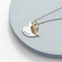 Personalised Heart And Wing Necklace, thumbnail 7 of 12