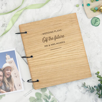 Personalised Scrapbook Wedding Planner For Couple, 3 of 10