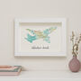 Personalised Fathers Day Map Aeroplane Card, thumbnail 3 of 5