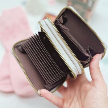 Silver Glitter Purse, Socks And Chocolate Christmas Gift For Her – With Optional Candle, 5 of 8