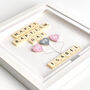 Baby Girl Happy Baptism Day Personalised Gift Frame, thumbnail 5 of 8