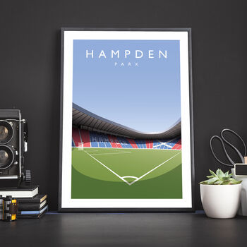 Scotland Football Hampden Park Poster, 3 of 8