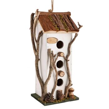 Dove Cottage Personalised Three Tier Bird House, 3 of 8