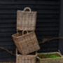 Square Rattan Log Basket, thumbnail 5 of 9