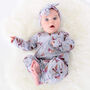 Organic Dragonflies Baby And Toddler Romper, thumbnail 3 of 4