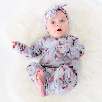 Organic Dragonflies Baby And Toddler Romper, 3 of 4