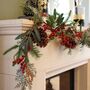 Luxury Traditional Red Berry Door Wreath, thumbnail 7 of 8