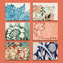 William Morris Postcards Set Of Six, thumbnail 1 of 3