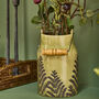 Personalised Fern Green Ceramic Milk Churn Vase, thumbnail 1 of 9