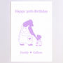Personalised Bears In Costumes Birthday Card, thumbnail 3 of 6