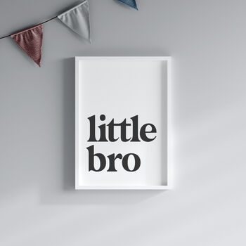 Big Bro Or Sis, Print For Siblings, 2 of 7