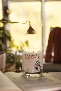 White Rabbit Alice In Wonderland Candle Gift, 7 of 7