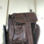 Handmade Leather Backpack, thumbnail 3 of 5