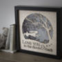 'Love You To The Moon And Back' Nursery Lamp, thumbnail 1 of 10