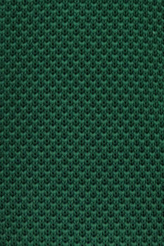 Handmade 100% Polyester Knitted Tie In Dark Green, 2 of 3