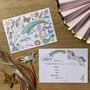 Magical Party Invitations To Colour In, thumbnail 1 of 3