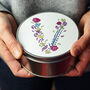 Personalised Initial Chocolate Egg Treat Tin, thumbnail 1 of 7