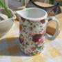 Cream Jug In Ditsy Summertime Rose Chintz Design, thumbnail 3 of 8