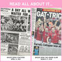 Welsh Rugby Team Personalised Gift Newspaper Book, thumbnail 11 of 12