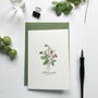 ‘Wild Strawberry’ Wildflower Notecard/Greeting Card, thumbnail 1 of 2