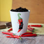 Hot Chilli Chef Plant Pot With Chilli Seeds, thumbnail 1 of 2