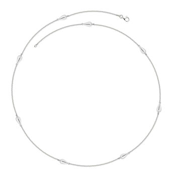 Double Layer Drop Necklace With Toggle, 5 of 12