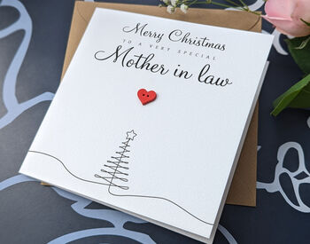 Personalised Mother In Law Christmas Card, 2 of 4