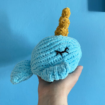 Chunky Soft Narwhal Knitting Pattern, 2 of 2