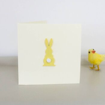 Happy Easter 3D Bunny Card, 4 of 6