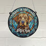 Labrador Chocolate Memorial Suncatcher, thumbnail 1 of 6