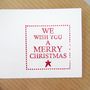 Set Of Five Small Merry Christmas Gift Tags, thumbnail 2 of 3