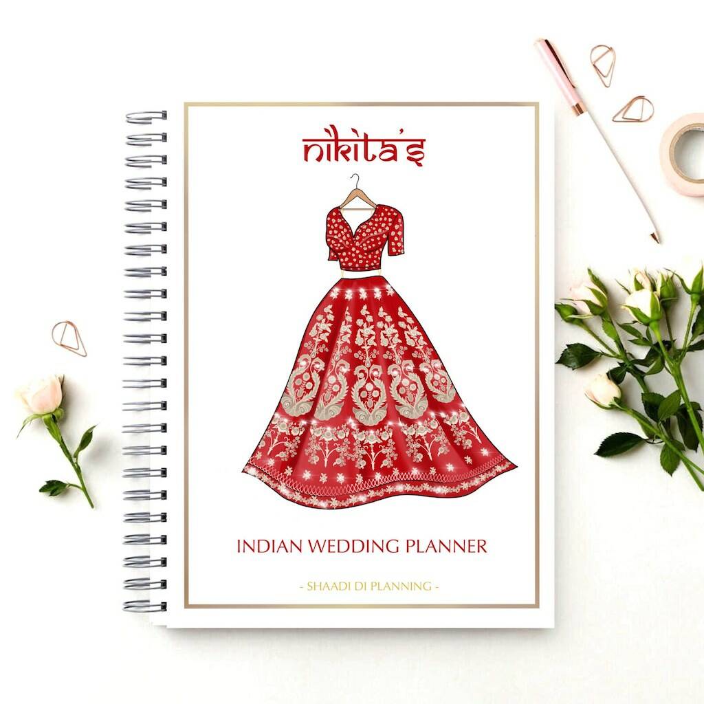Personalised Hindu Wedding Planner, 1 of 2