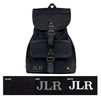 Personalised Leather Explorer Backpack/Rucksack, 8 of 11