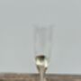 Set Of Two Silver Plated Heart Champagne Glasses, thumbnail 5 of 5