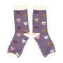 Cat Face Bamboo Socks, thumbnail 1 of 4
