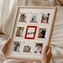 Playing Card Photo Collage Print, Valentines, Anniversary Gift, thumbnail 8 of 8