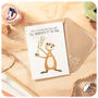 Award Funny Meerkat Mum Card Birthday Mother's Day Cute From Son Daughter, thumbnail 3 of 5