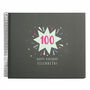Personalised 100th Birthday Spiral Bound Book, thumbnail 2 of 10