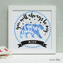 Personalised Daddy Bear Framed Print, thumbnail 8 of 11