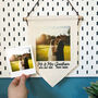 Wedding Or Anniversary Personalised Photo Gift Banner, thumbnail 2 of 11