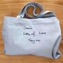 Personalised Handwriting Custom Cotton Tote Bag Gift, thumbnail 1 of 11