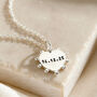 Personalised Bobble Heart Charm Necklace, thumbnail 2 of 6