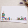 C6 Decorated Envelopes With Bookcase And Cat Design, thumbnail 1 of 2