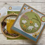 Playing In The Meadow Felt Appliqué Hoop Kit, thumbnail 2 of 2